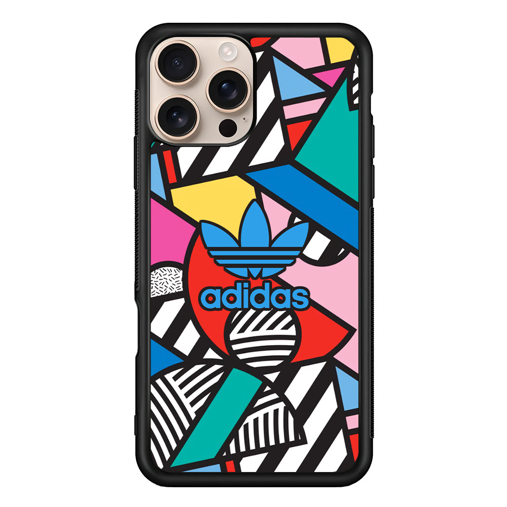 Adidas Collage of Shape Color iPhone 16 Pro Case - Altracase