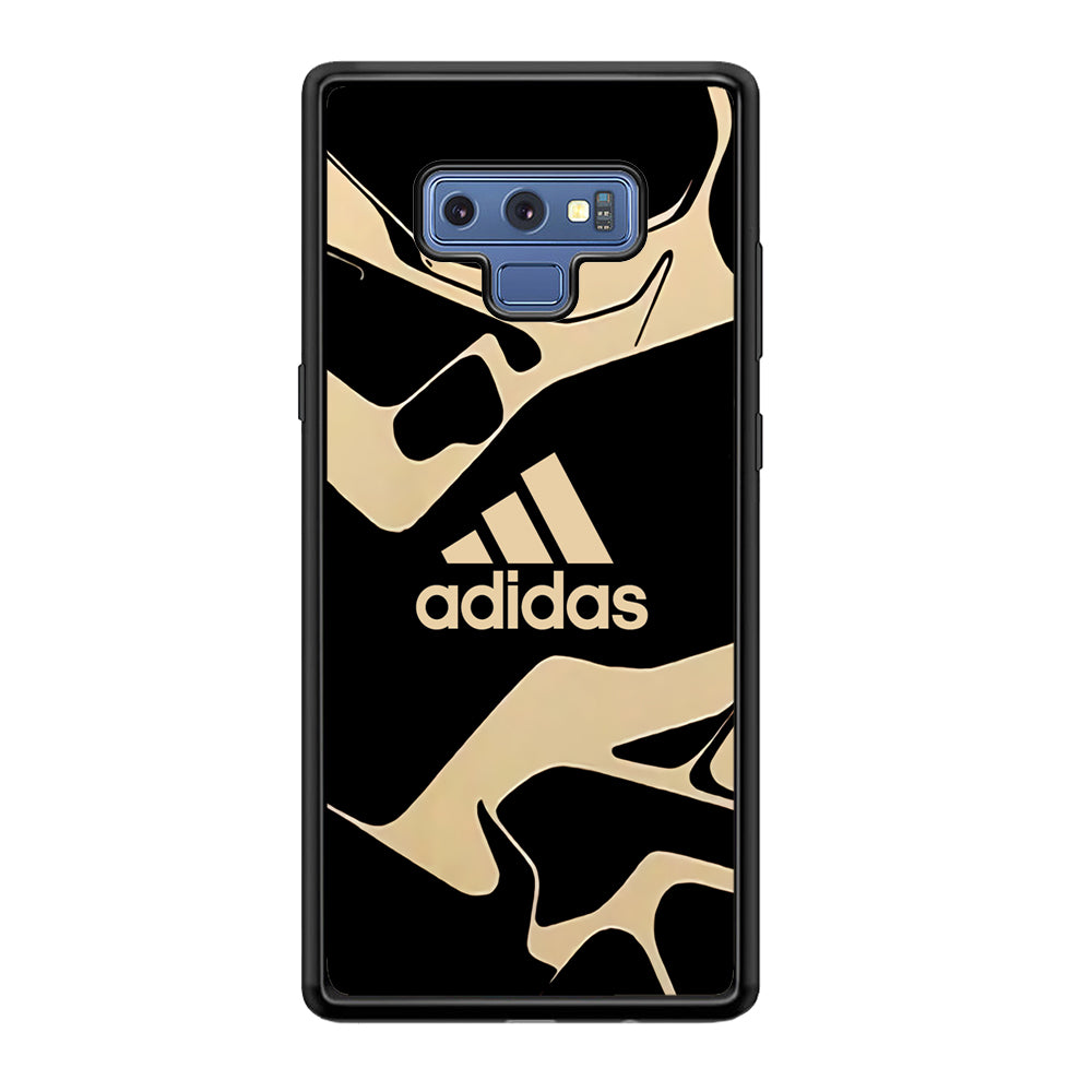 Adidas Curvature Artistic Samsung Galaxy Note 9 Case-Mobile Phone Case-Rubber Black (2D Case)-Altracase