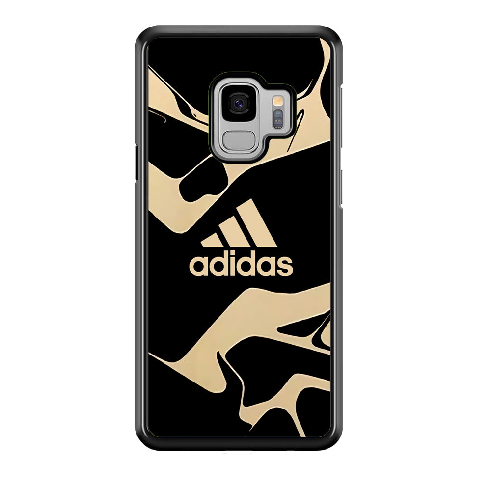 Adidas Curvature Artistic Samsung Galaxy S9 Case-Mobile Phone Case-Rubber Black (2D Case)-Altracase