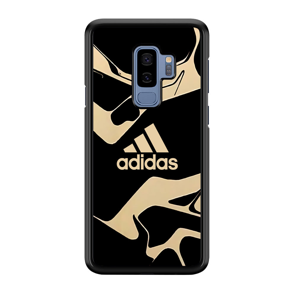 Adidas Curvature Artistic Samsung Galaxy S9 Plus Case-Mobile Phone Case-Rubber Black (2D Case)-Altracase
