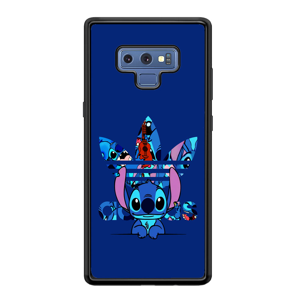 Adidas Cute Stitch Samsung Galaxy Note 9 Case-Mobile Phone Case-Rubber Black (2D Case)-Altracase