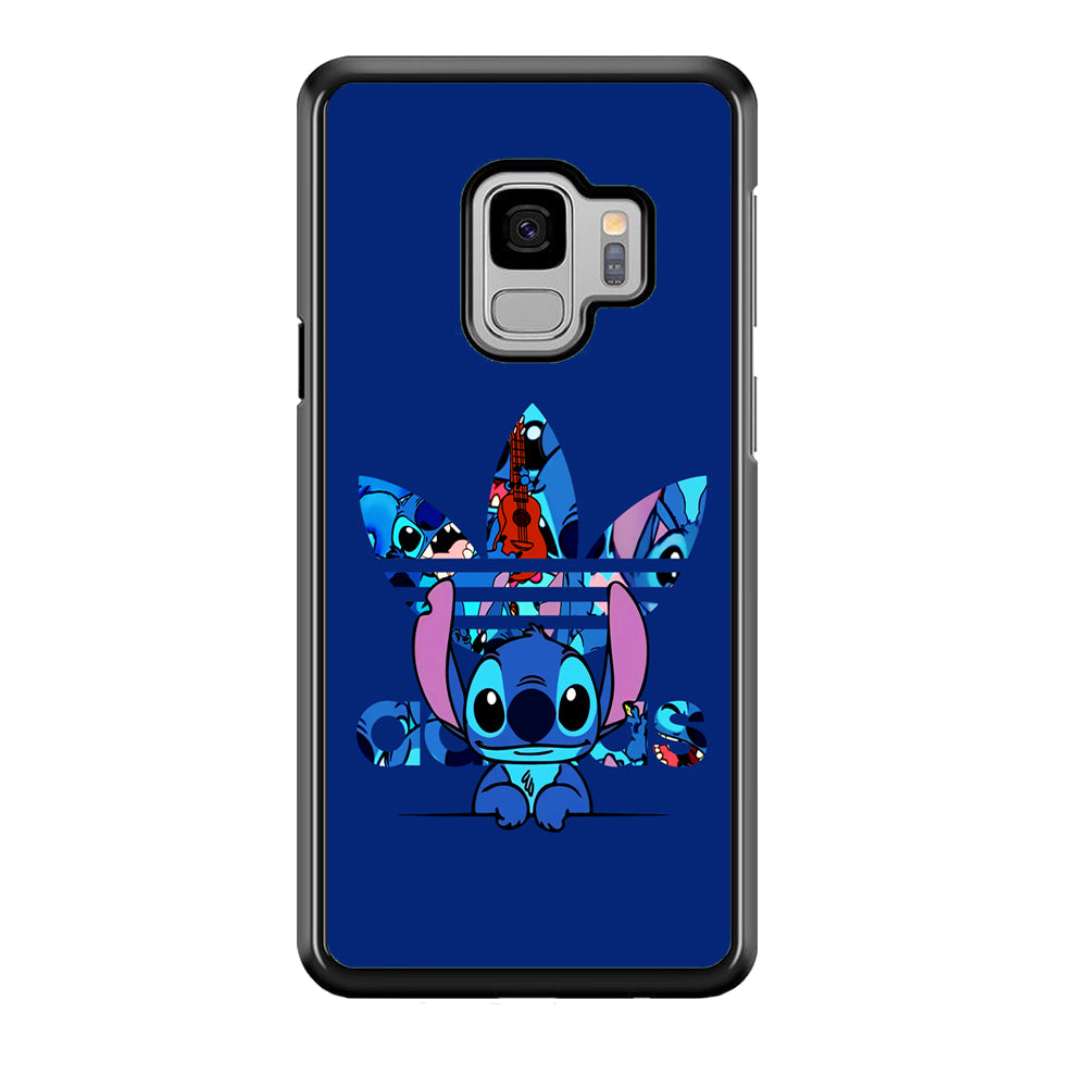 Adidas Cute Stitch Samsung Galaxy S9 Case-Mobile Phone Case-Rubber Black (2D Case)-Altracase