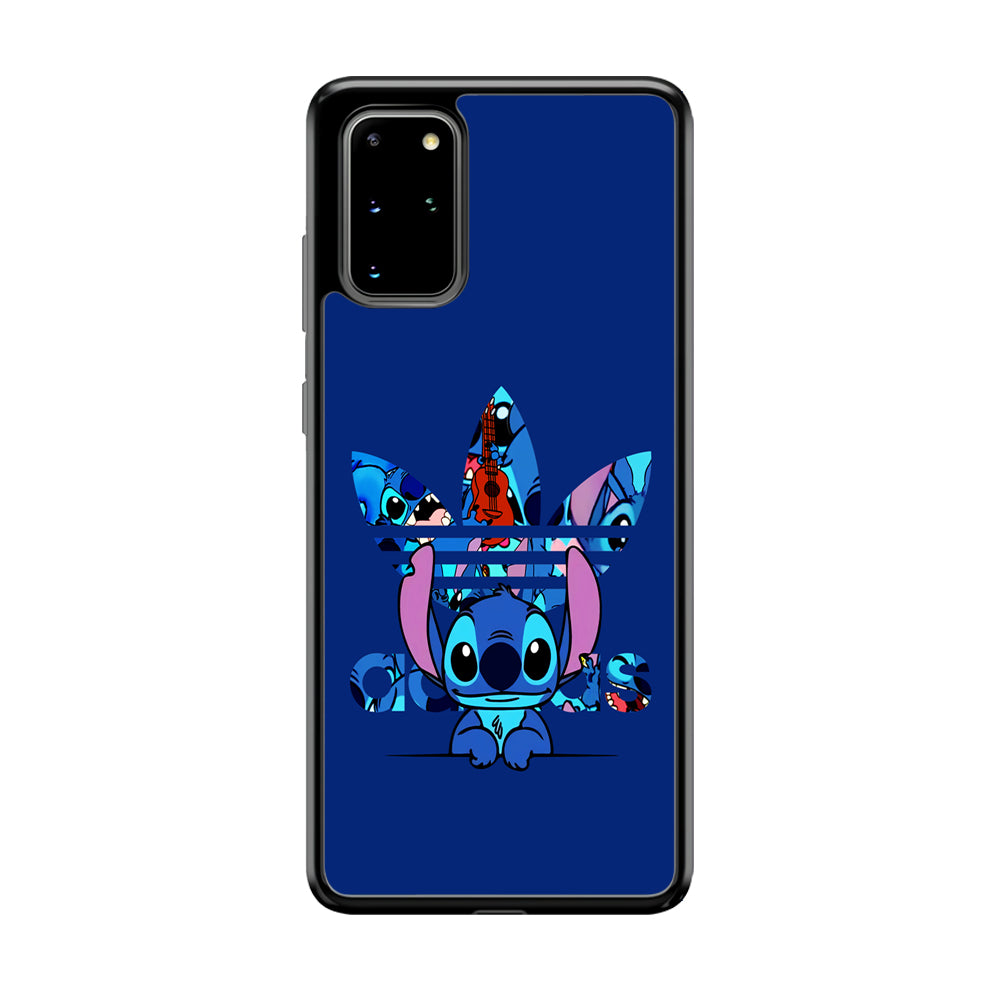 Adidas Cute Stitch Samsung Galaxy S20 Plus Case-Mobile Phone Case-Rubber Black (2D Case)-Altracase