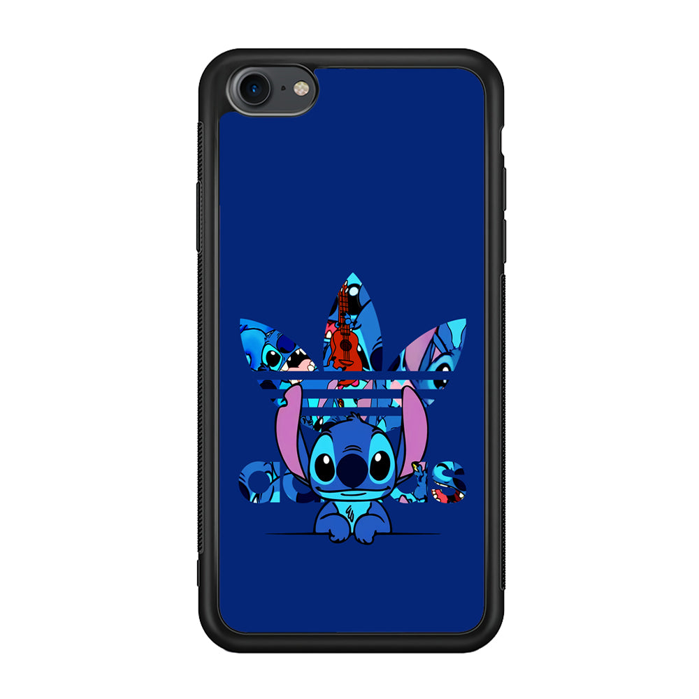 Adidas Cute Stitch iPhone SE 3 2022 Case-Mobile Phone Case-Rubber Black (2D Case)-Altracase