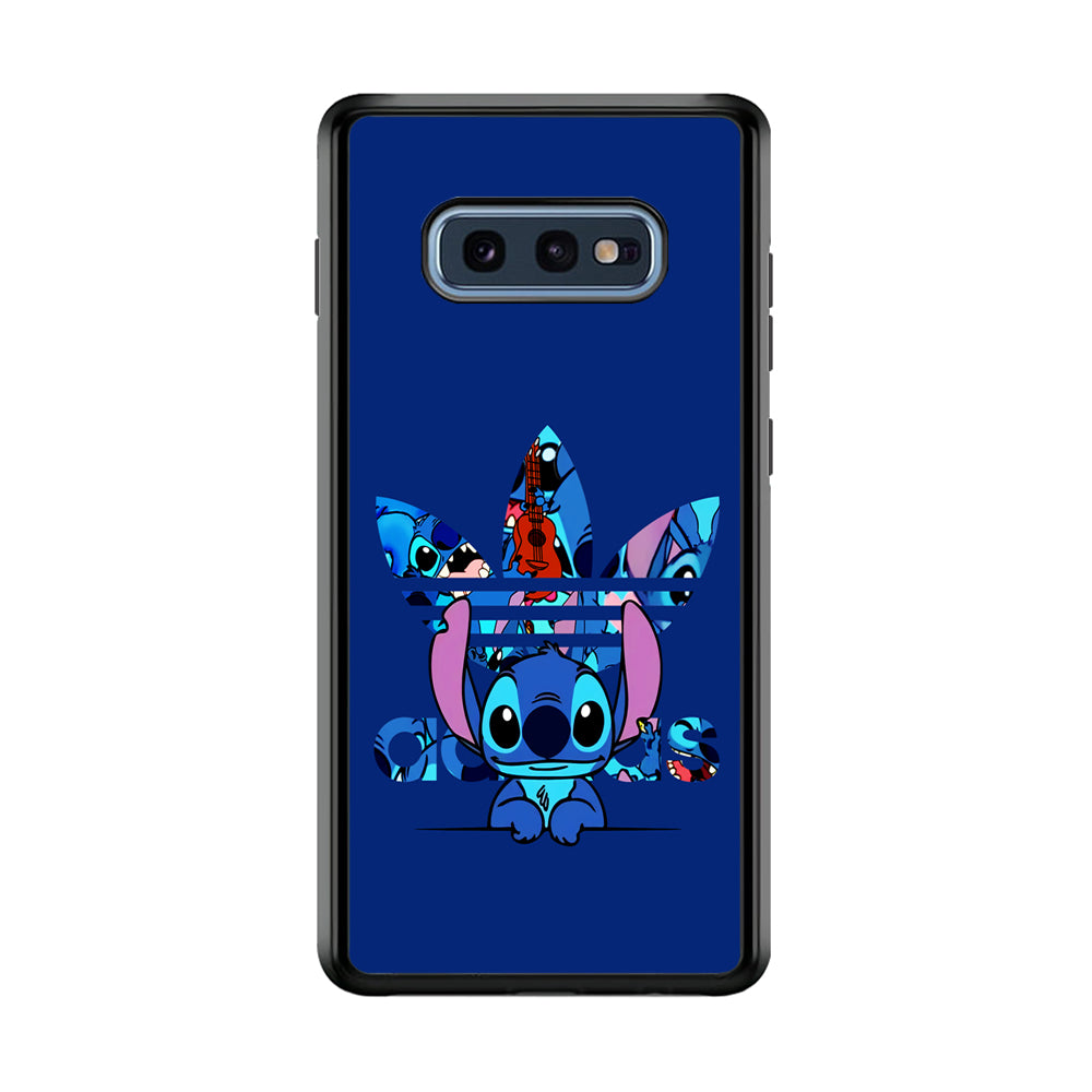 Adidas Cute Stitch Samsung Galaxy S10E Case-Mobile Phone Case-Rubber Black (2D Case)-Altracase