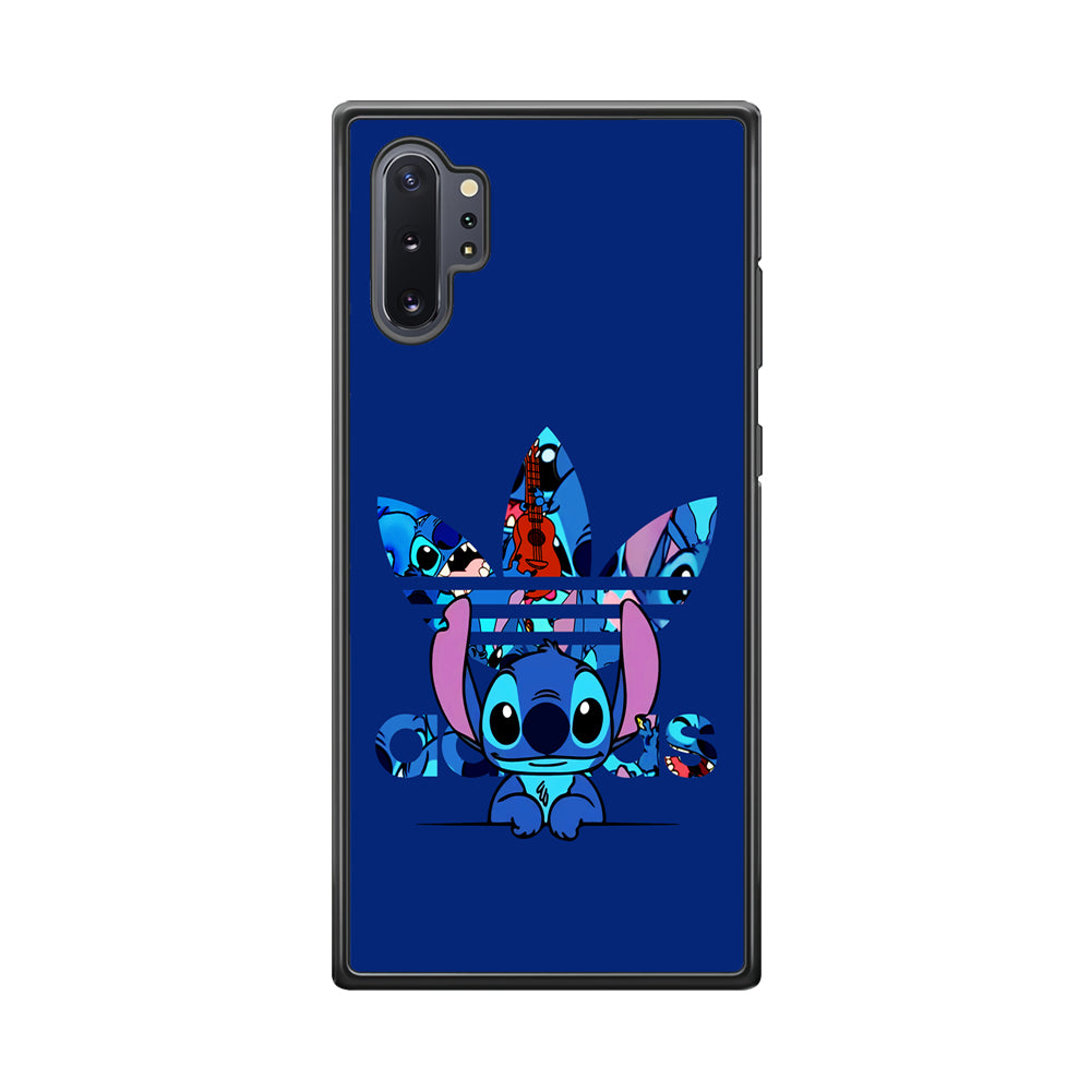 Adidas Cute Stitch Samsung Galaxy Note 10 Plus Case-Mobile Phone Case-Rubber Black (2D Case)-Altracase