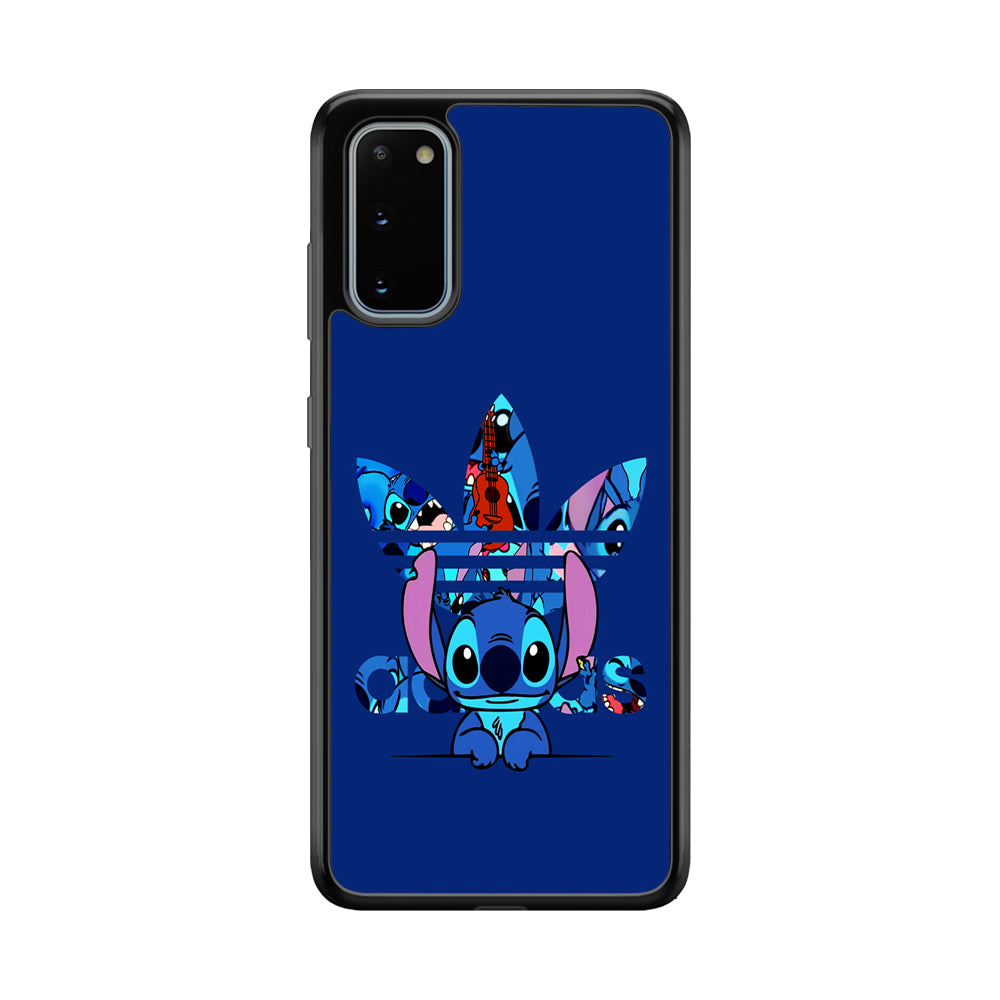 Adidas Cute Stitch Samsung Galaxy S20 Case-Mobile Phone Case-Rubber Black (2D Case)-Altracase