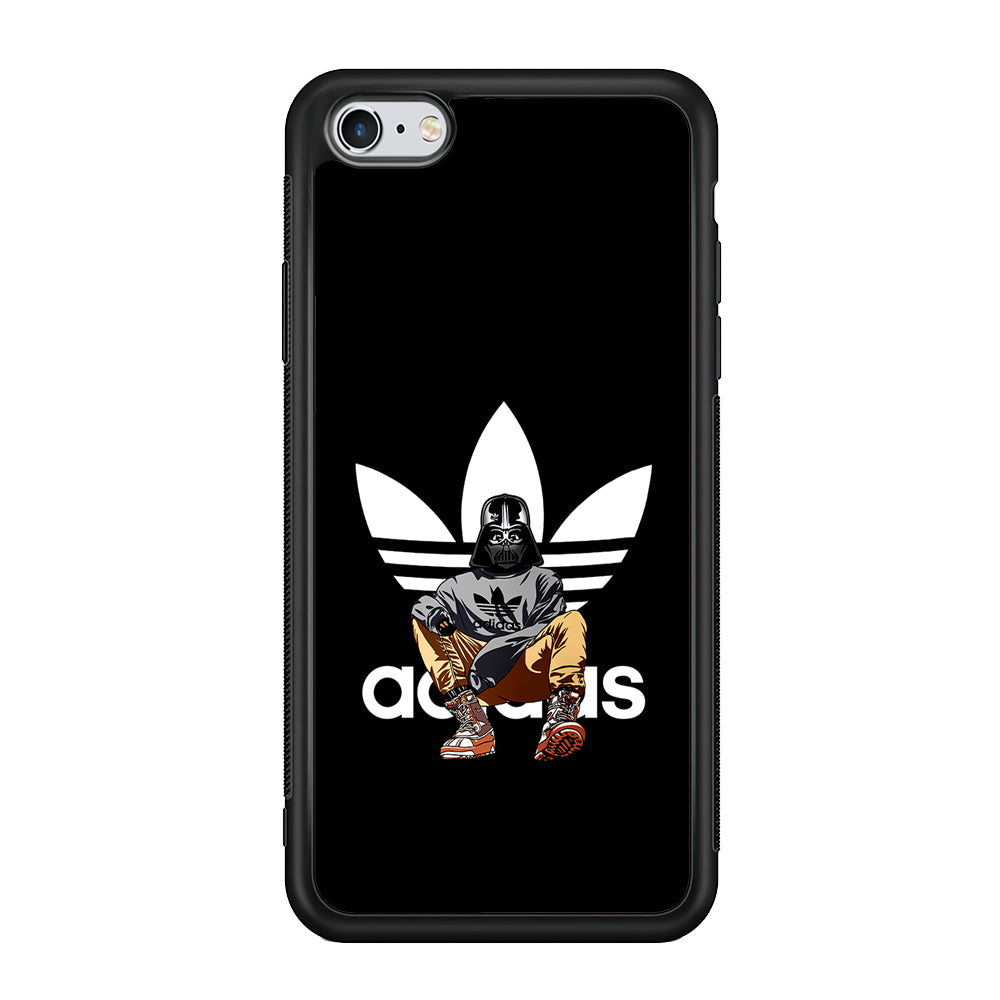 Adidas Darth Vader iPhone 6 | 6s Case-Mobile Phone Case-Rubber Black (2D Case)-Altracase