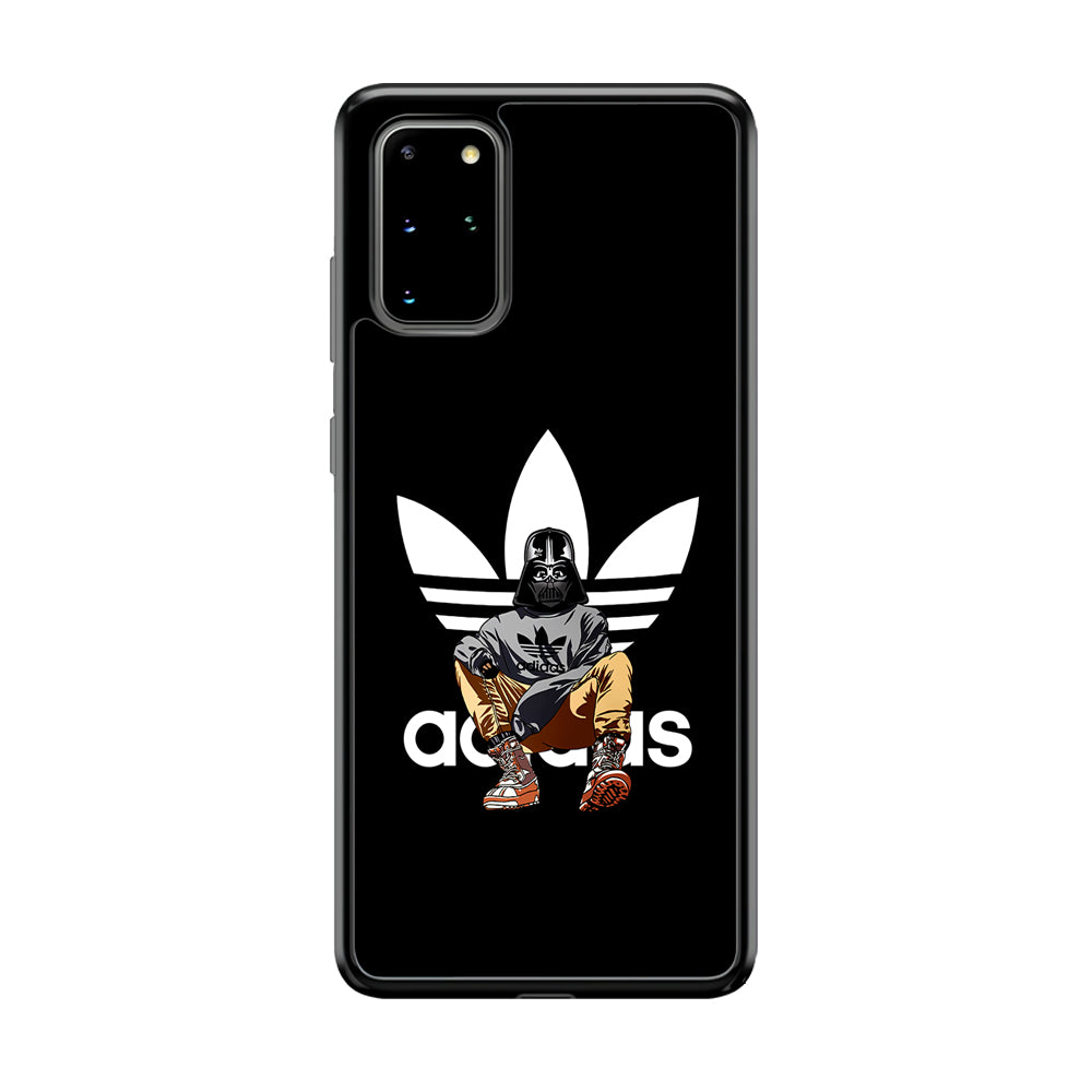 Adidas Darth Vader Samsung Galaxy S20 Plus Case-Mobile Phone Case-Rubber Black (2D Case)-Altracase