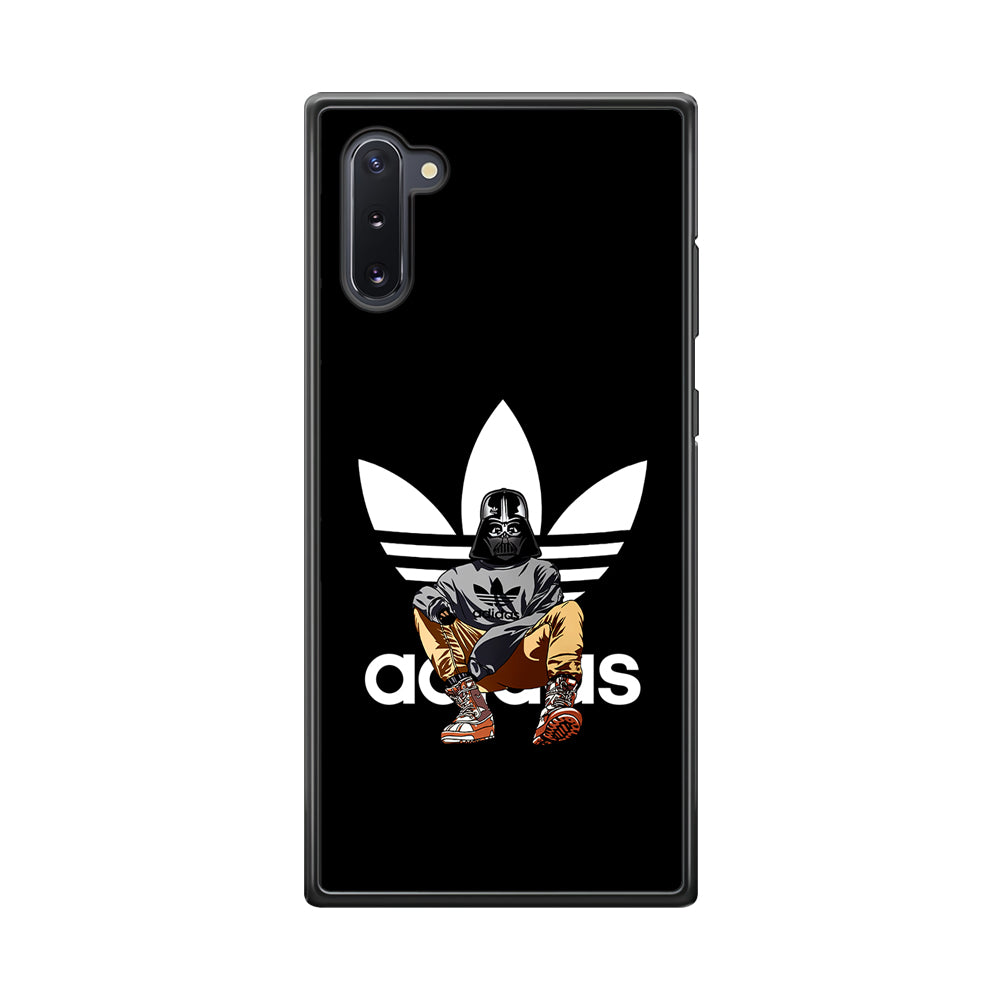 Adidas Darth Vader Samsung Galaxy Note 10 Case-Mobile Phone Case-Rubber Black (2D Case)-Altracase