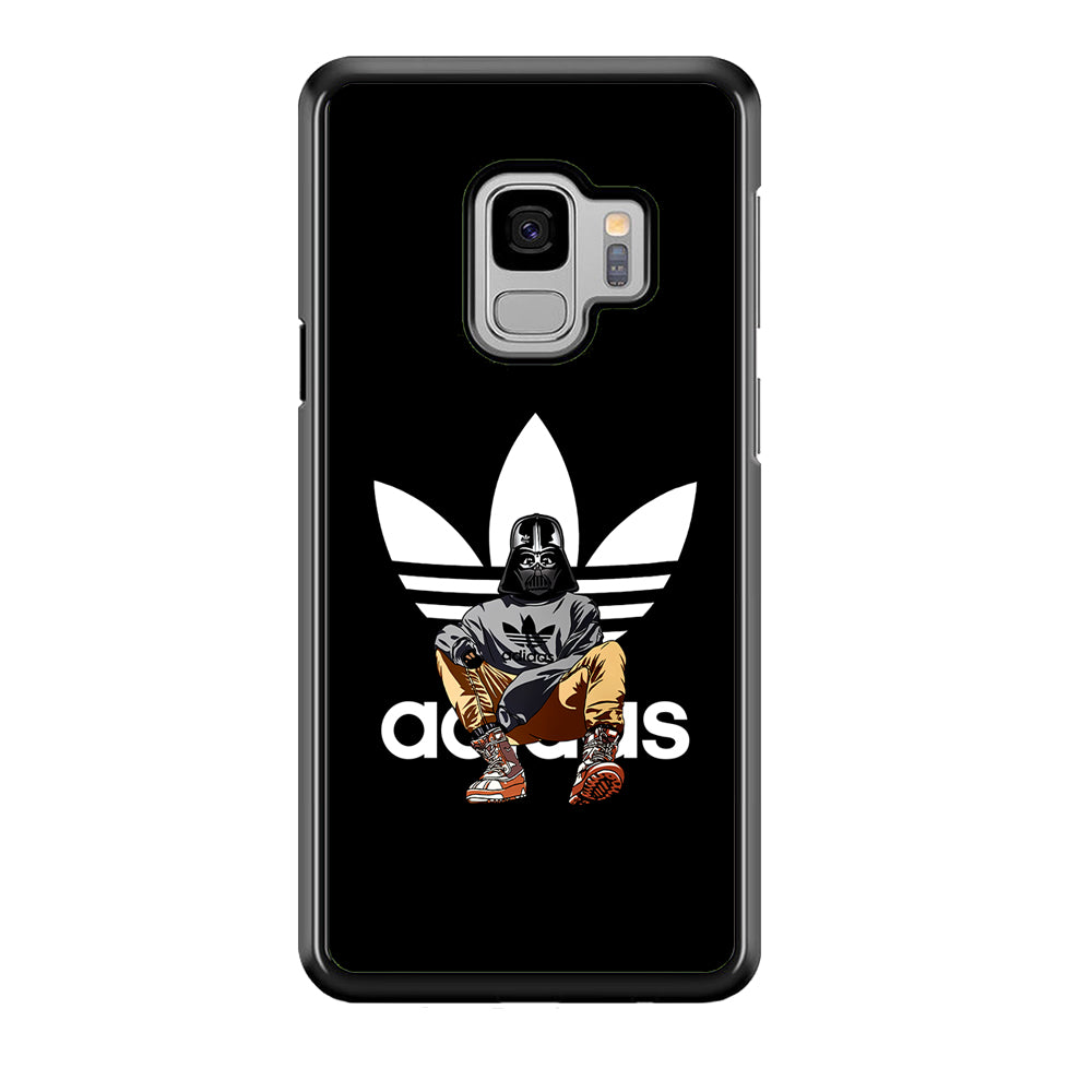 Adidas Darth Vader Samsung Galaxy S9 Case-Mobile Phone Case-Rubber Black (2D Case)-Altracase