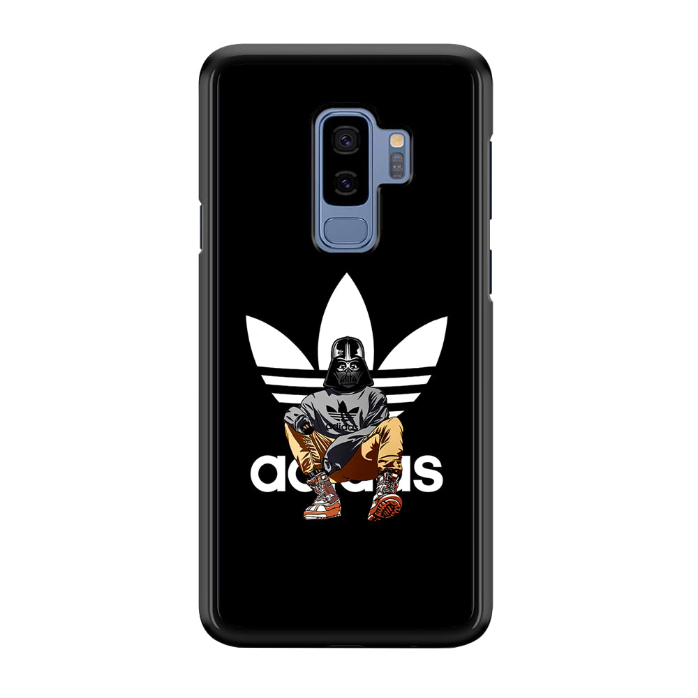 Adidas Darth Vader Samsung Galaxy S9 Plus Case-Mobile Phone Case-Rubber Black (2D Case)-Altracase