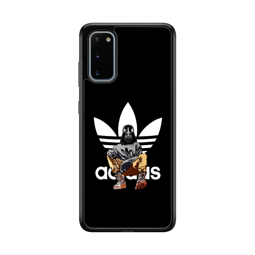 Adidas Darth Vader Samsung Galaxy S20 Case-Mobile Phone Case-Rubber Black (2D Case)-Altracase
