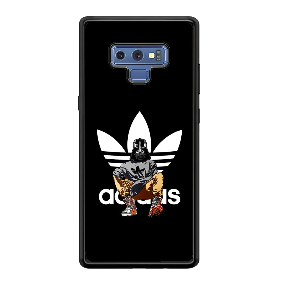 Adidas Darth Vader Samsung Galaxy Note 9 Case-Mobile Phone Case-Rubber Black (2D Case)-Altracase