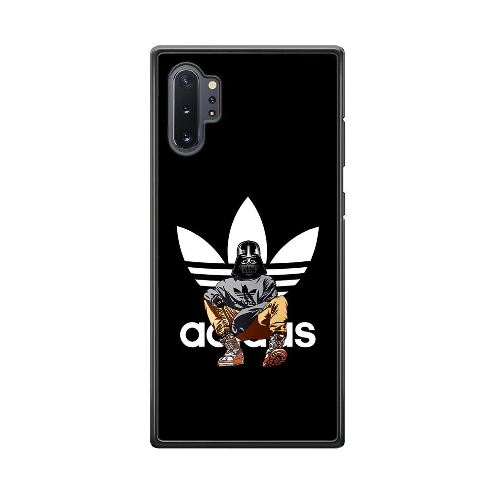 Adidas Darth Vader Samsung Galaxy Note 10 Plus Case-Mobile Phone Case-Rubber Black (2D Case)-Altracase
