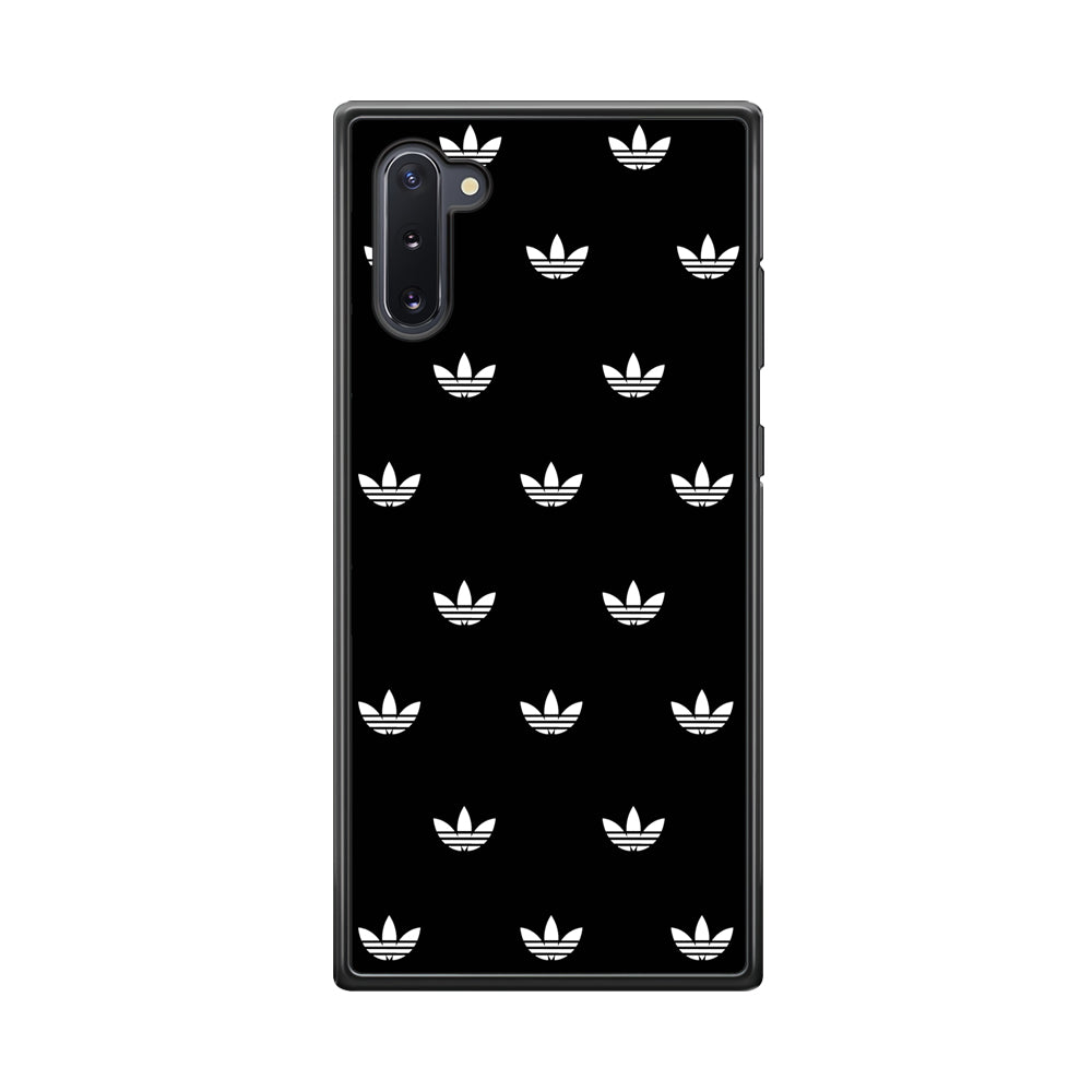 Adidas Doodle In Black Samsung Galaxy Note 10 Case-Mobile Phone Case-Rubber Black (2D Case)-Altracase