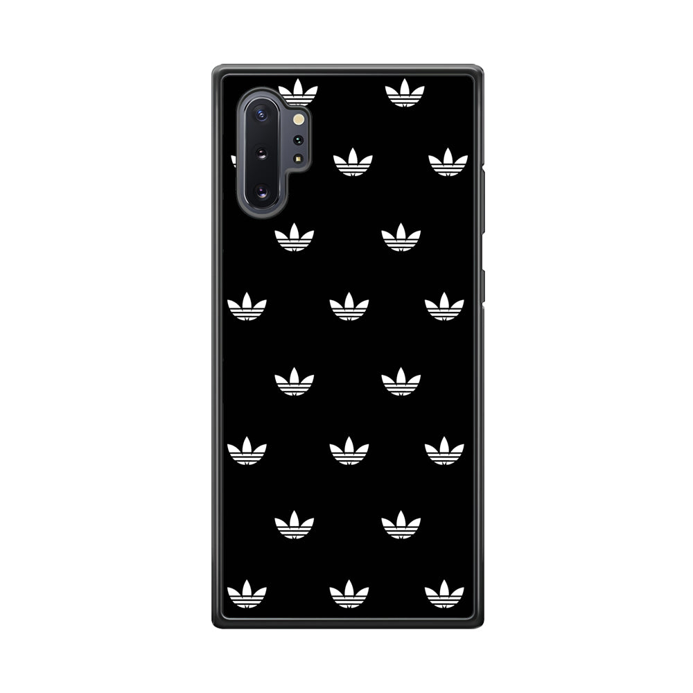 Adidas Doodle In Black Samsung Galaxy Note 10 Plus Case-Mobile Phone Case-Rubber Black (2D Case)-Altracase