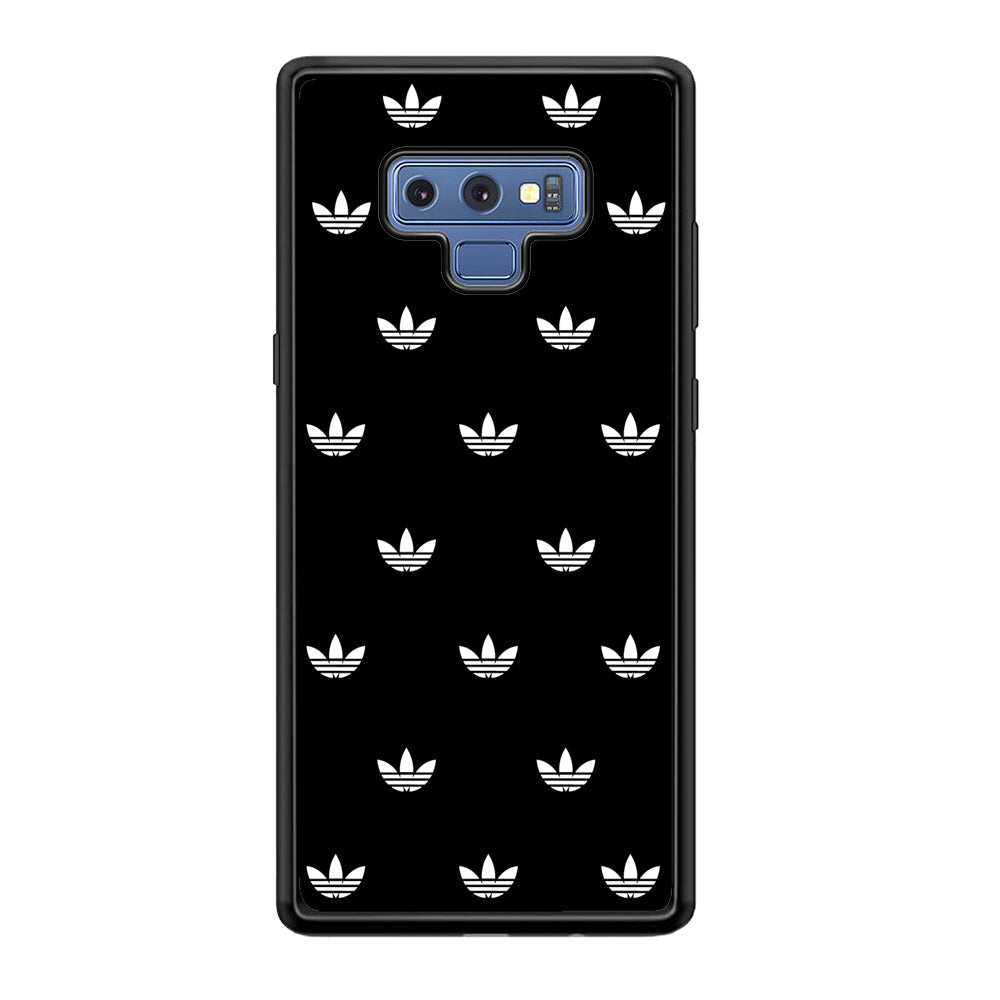 Adidas Doodle In Black Samsung Galaxy Note 9 Case-Mobile Phone Case-Rubber Black (2D Case)-Altracase