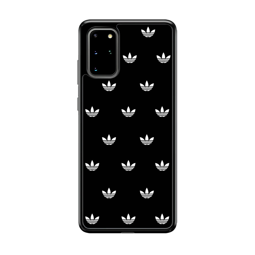 Adidas Doodle In Black Samsung Galaxy S20 Plus Case-Mobile Phone Case-Rubber Black (2D Case)-Altracase
