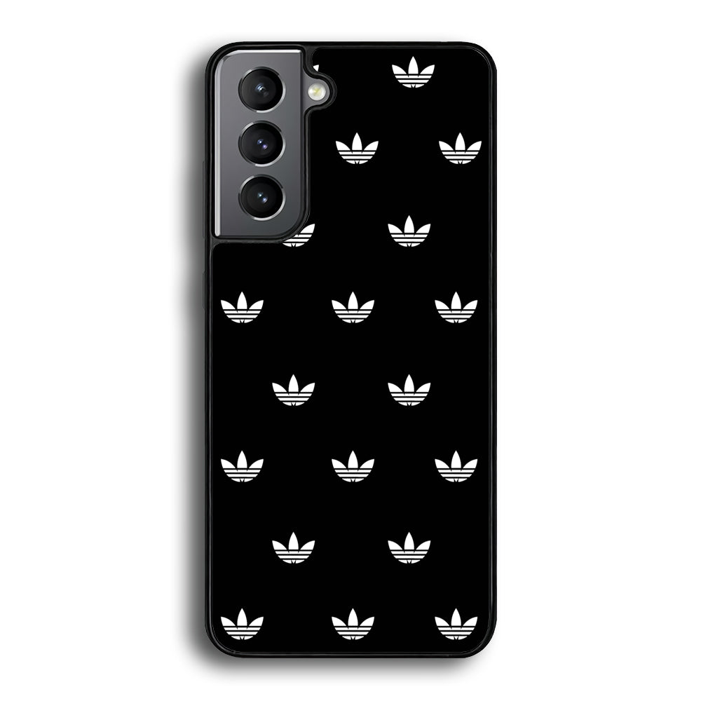Adidas Doodle In Black Samsung Galaxy S21 Plus Case-Mobile Phone Case-Rubber Black (2D Case)-Altracase