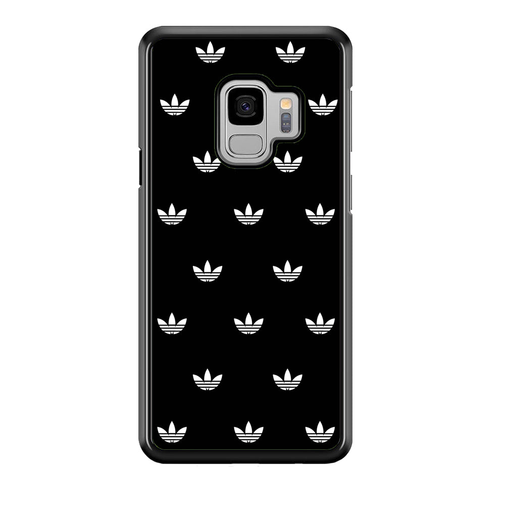 Adidas Doodle In Black Samsung Galaxy S9 Case-Mobile Phone Case-Rubber Black (2D Case)-Altracase