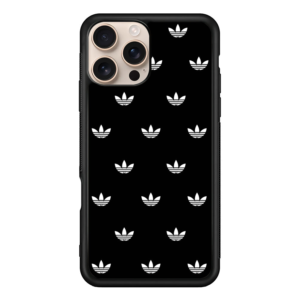 Adidas Doodle In Black iPhone 16 Pro Case - Altracase