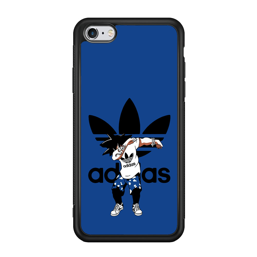 Adidas Dragon Ball Goku Dub iPhone 6 | 6s Case-Mobile Phone Case-Rubber Black (2D Case)-Altracase