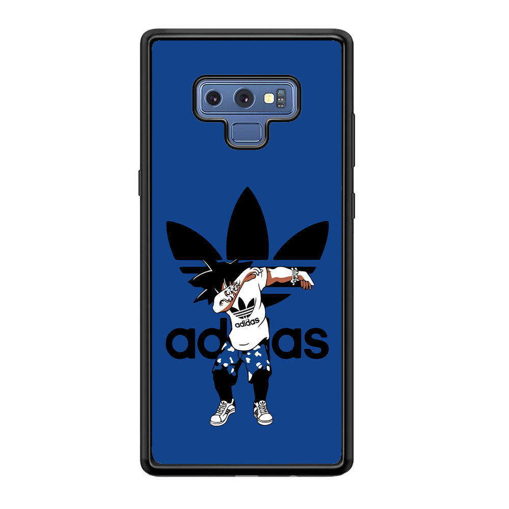 Adidas Dragon Ball Goku Dub Samsung Galaxy Note 9 Case-Mobile Phone Case-Rubber Black (2D Case)-Altracase