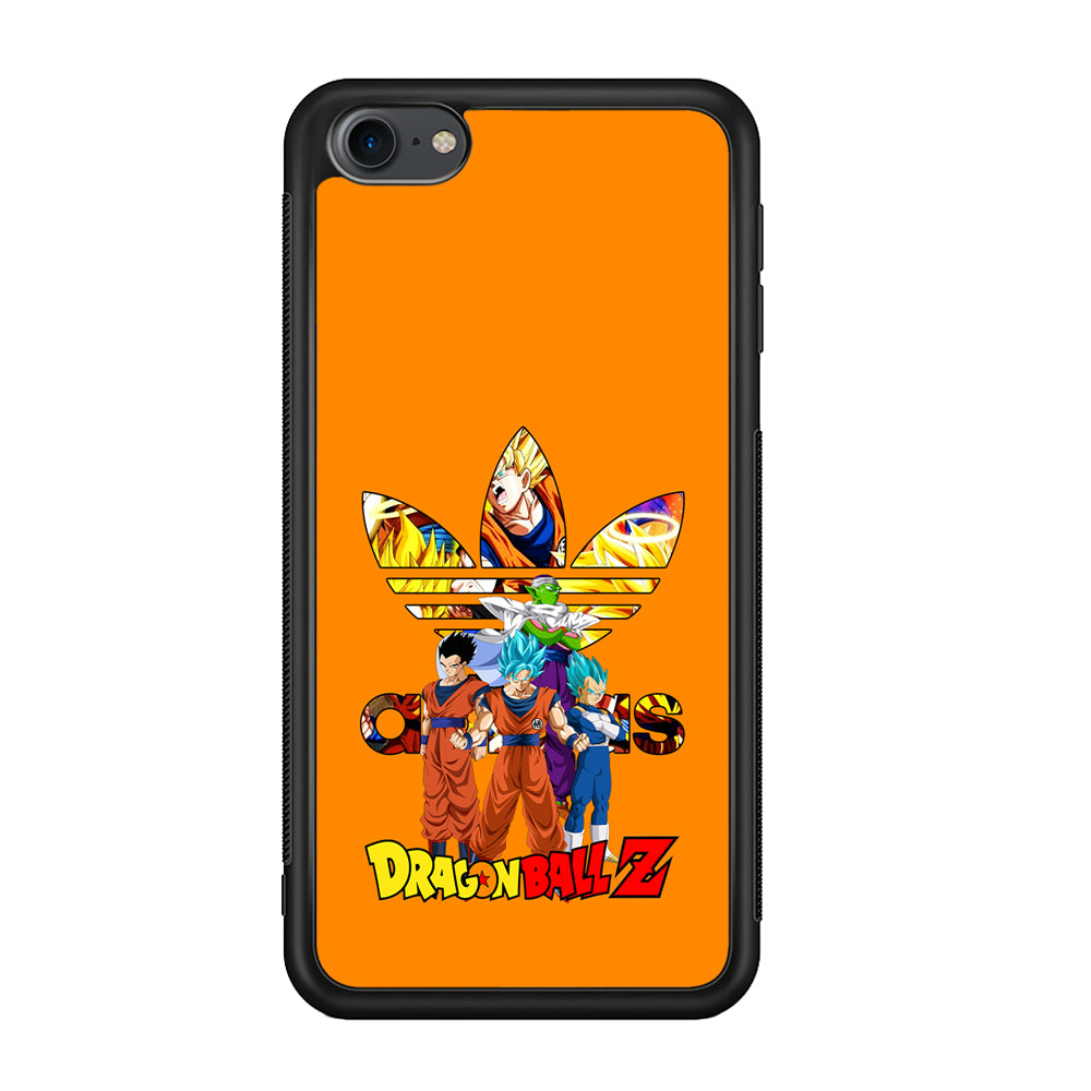 Adidas Dragon Ball Z iPod Touch 6 Case-Mobile Phone Case-Rubber Black (2D Case)-Altracase
