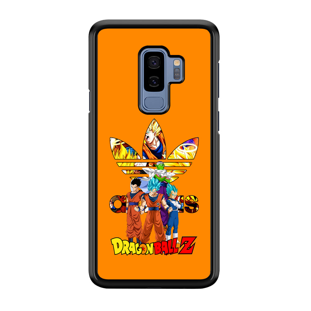 Adidas Dragon Ball Z Samsung Galaxy S9 Plus Case-Mobile Phone Case-Rubber Black (2D Case)-Altracase