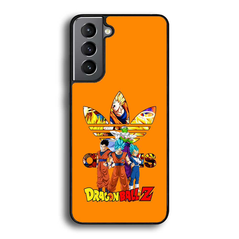 Adidas Dragon Ball Z Samsung Galaxy A15 Case-Mobile Phone Case-Rubber Black (2D Case)-Altracase