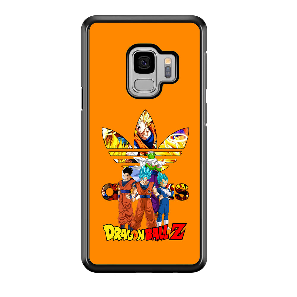 Adidas Dragon Ball Z Samsung Galaxy S9 Case-Mobile Phone Case-Rubber Black (2D Case)-Altracase
