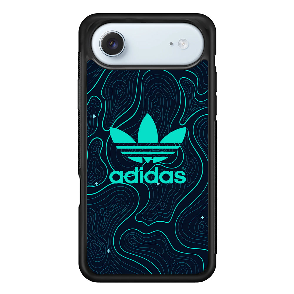 Adidas Glowing Blue Contour iPhone 17 Air Case - Altracase