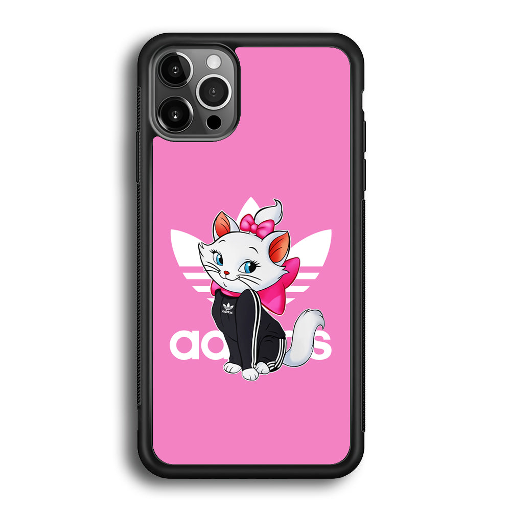Adidas Marie The White Kitten iPhone 12 Pro Max Case-Mobile Phone Case-Altracase