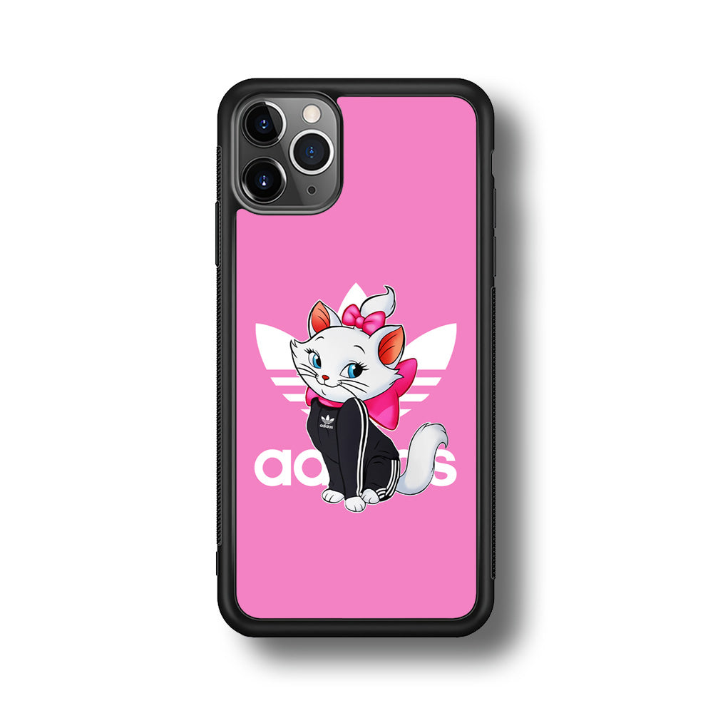 Adidas Marie The White Kitten iPhone 11 Pro Max Case-Mobile Phone Case-Altracase