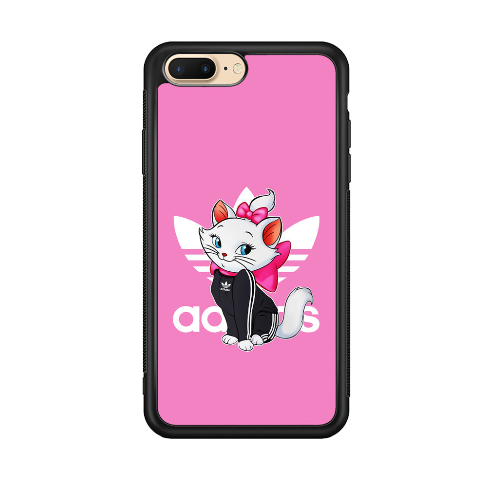 Adidas Marie The White Kitten iPhone 8 Plus Case-Mobile Phone Case-Altracase