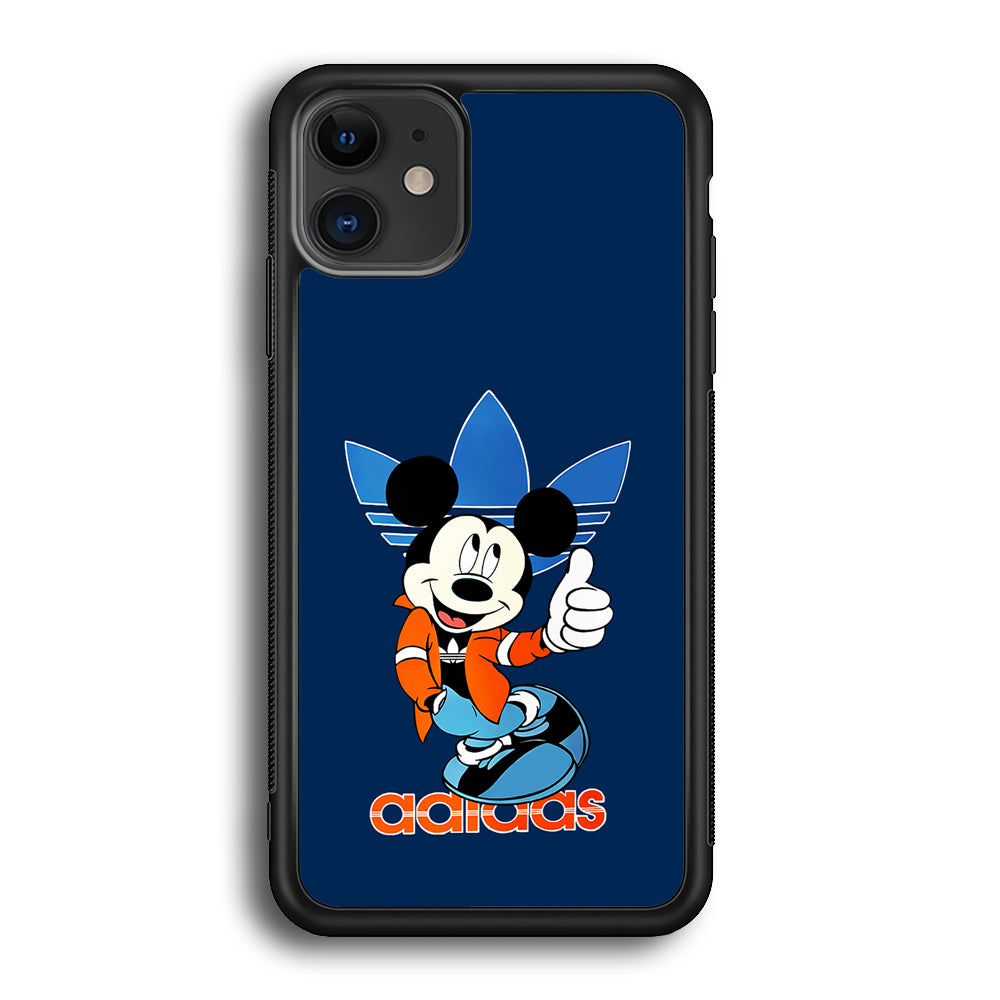 Adidas Mickey Mouse Stylish iPhone 12 Mini Case-Mobile Phone Case-Altracase