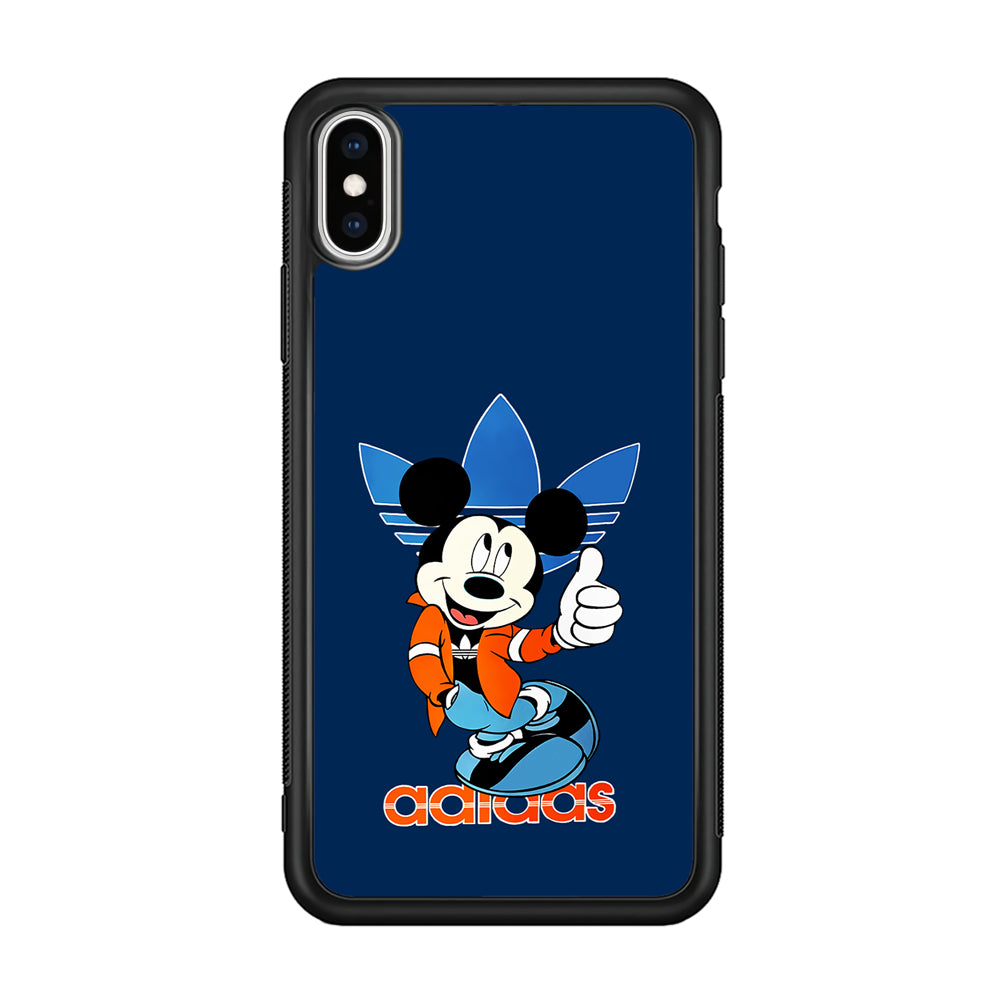 Adidas Mickey Mouse Stylish iPhone Xs Max Case-Mobile Phone Case-Altracase