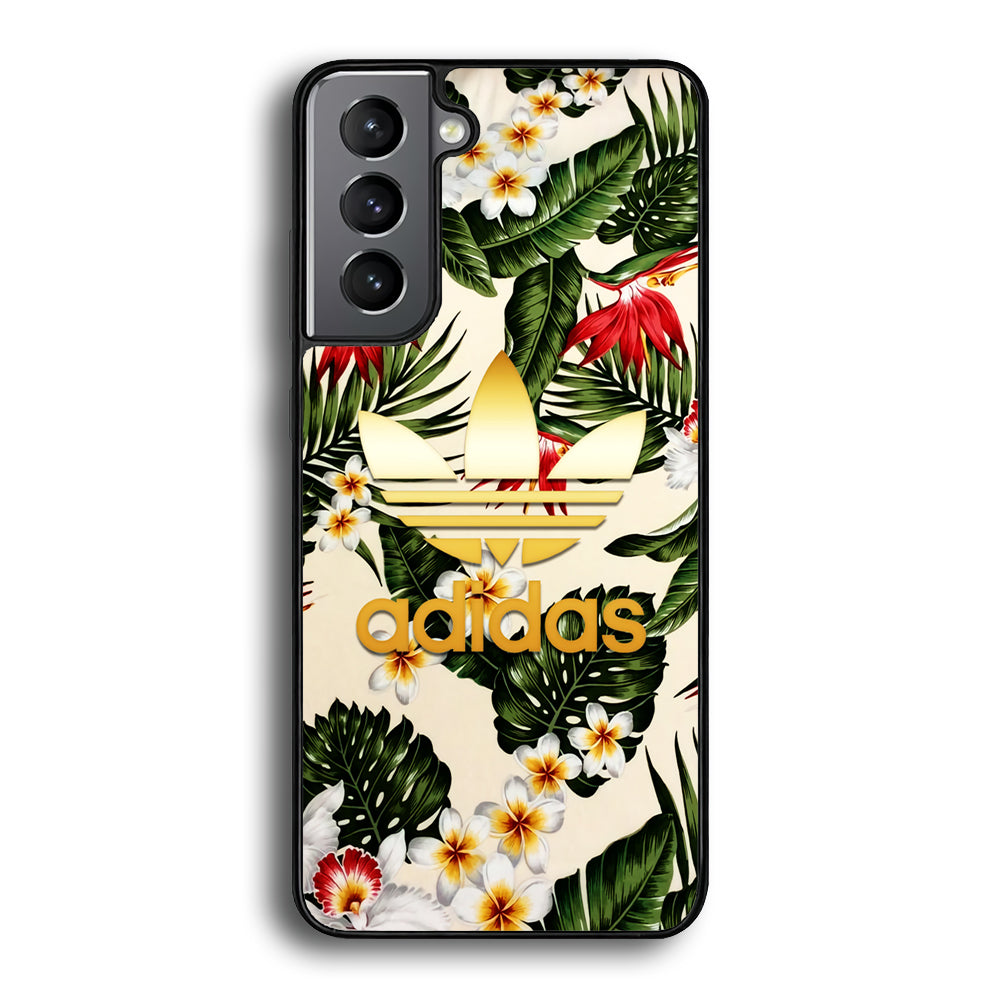 Adidas Nature Fusion Samsung Galaxy S23 Case-Mobile Phone Case-Rubber Black (2D Case)-Altracase