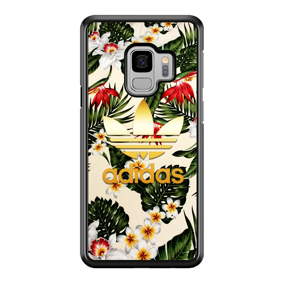 Adidas Nature Fusion Samsung Galaxy S9 Case-Mobile Phone Case-Rubber Black (2D Case)-Altracase