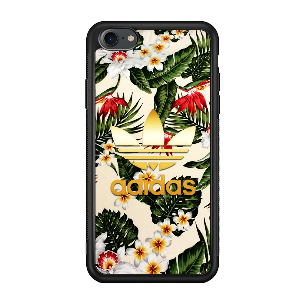 Adidas Nature Fusion iPhone SE 2020 Case-Mobile Phone Case-Rubber Black (2D Case)-Altracase