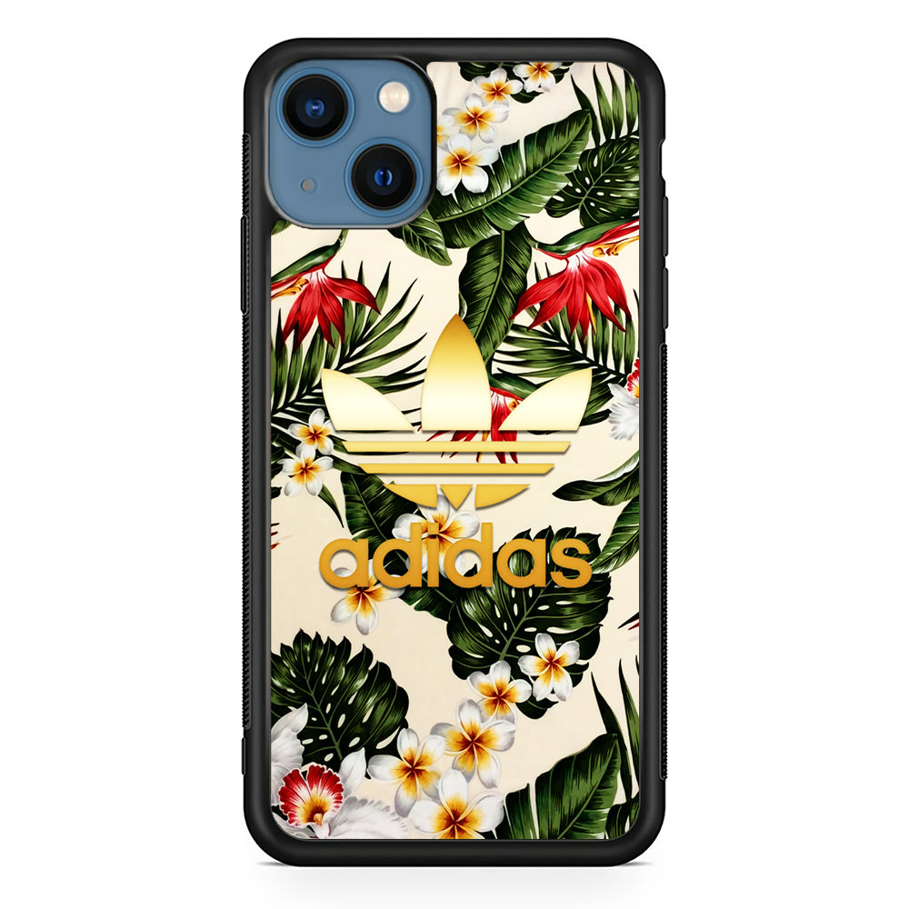 Adidas Nature Fusion iPhone 13 Mini Case-Mobile Phone Case-Rubber Black (2D Case)-Altracase