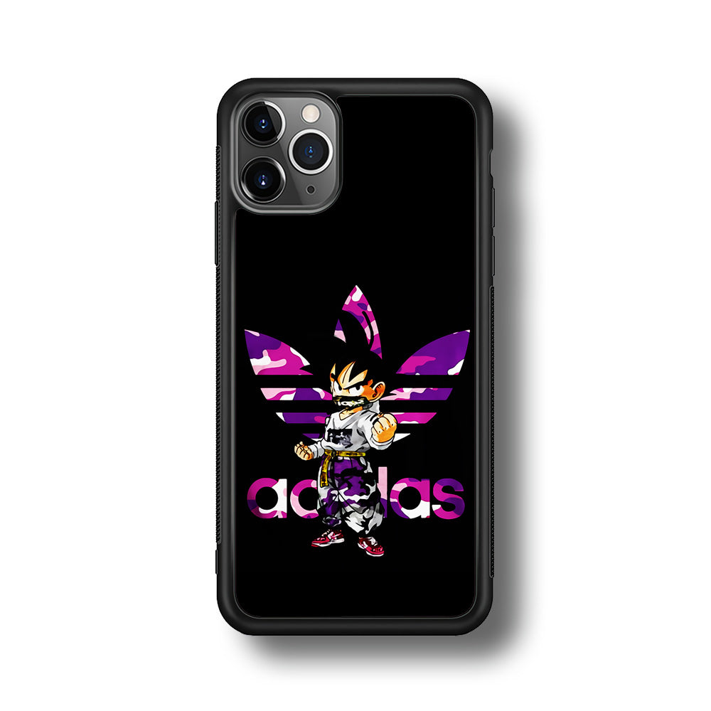 Adidas Purple Camo Son Goku iPhone 11 Pro Max Case-Mobile Phone Case-Altracase