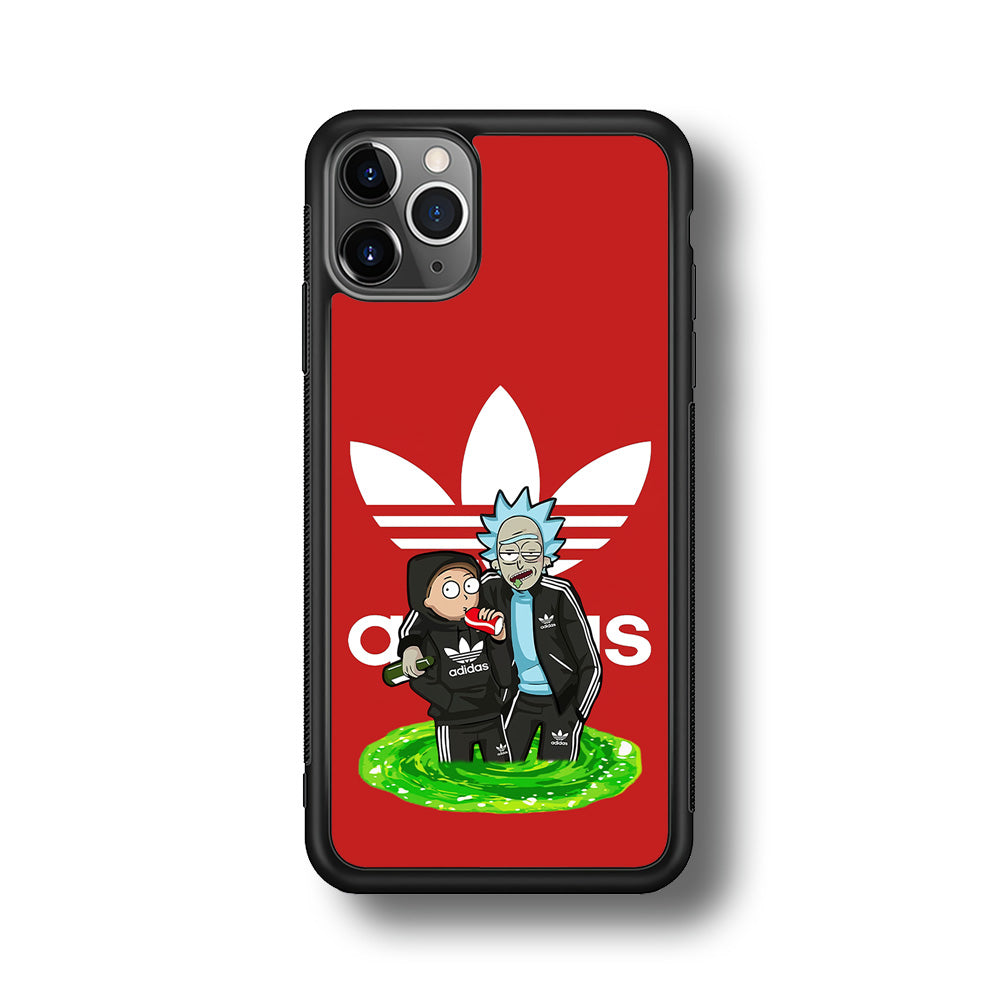 Adidas Rick and Morty Portal iPhone 11 Pro Max Case-Mobile Phone Case-Altracase
