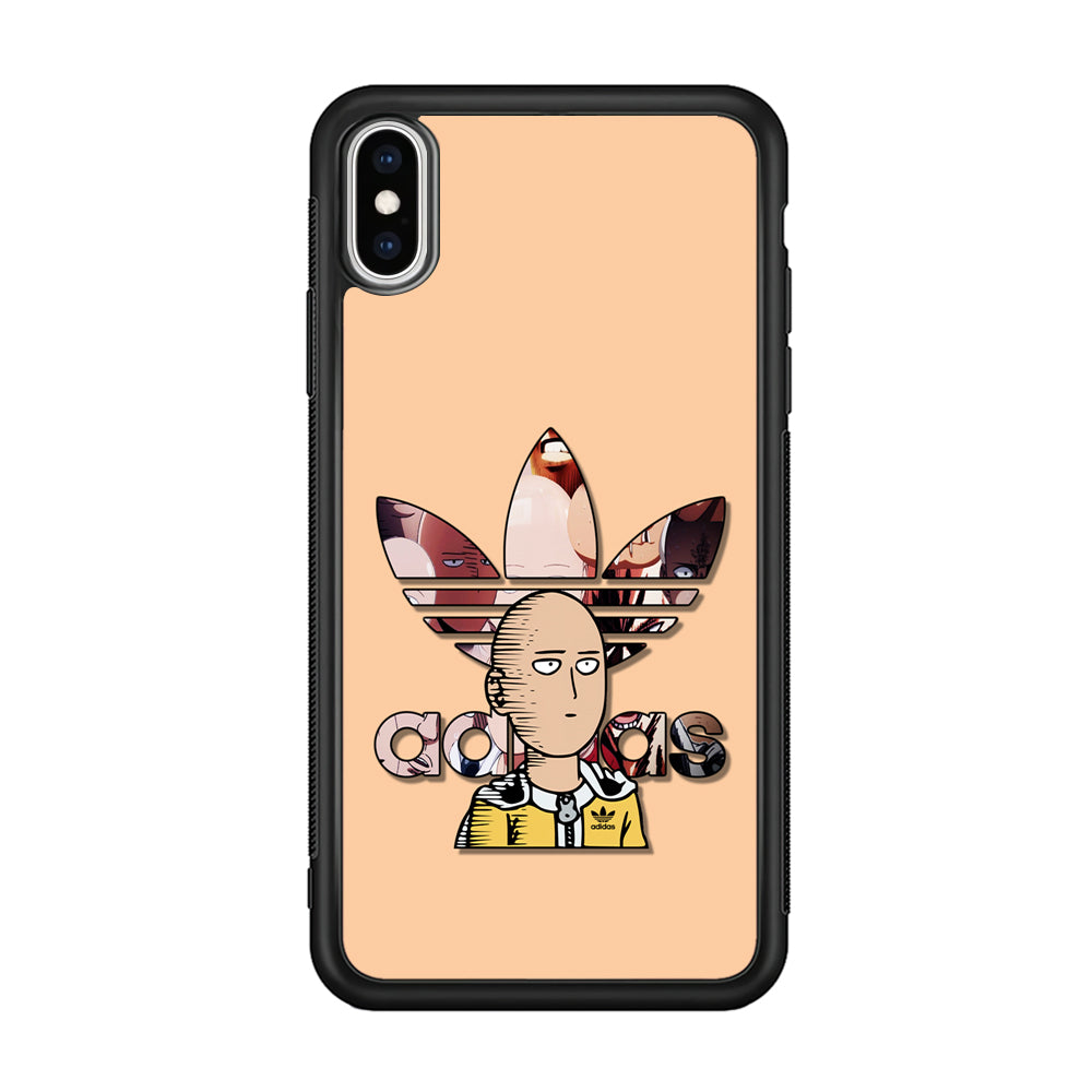 Adidas Saitama One Punch Man iPhone Xs Max Case-Mobile Phone Case-Altracase