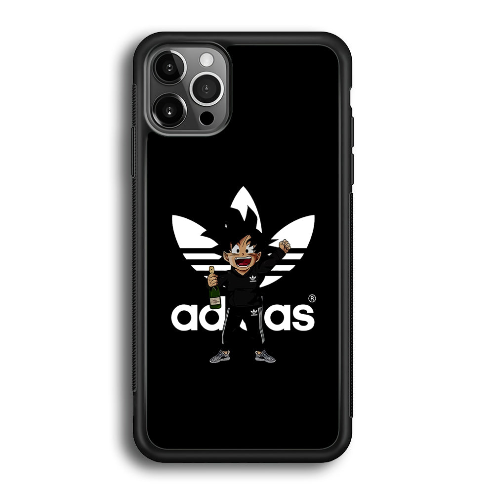 Adidas Son Goku Drink iPhone 12 Pro Case-Mobile Phone Case-Altracase