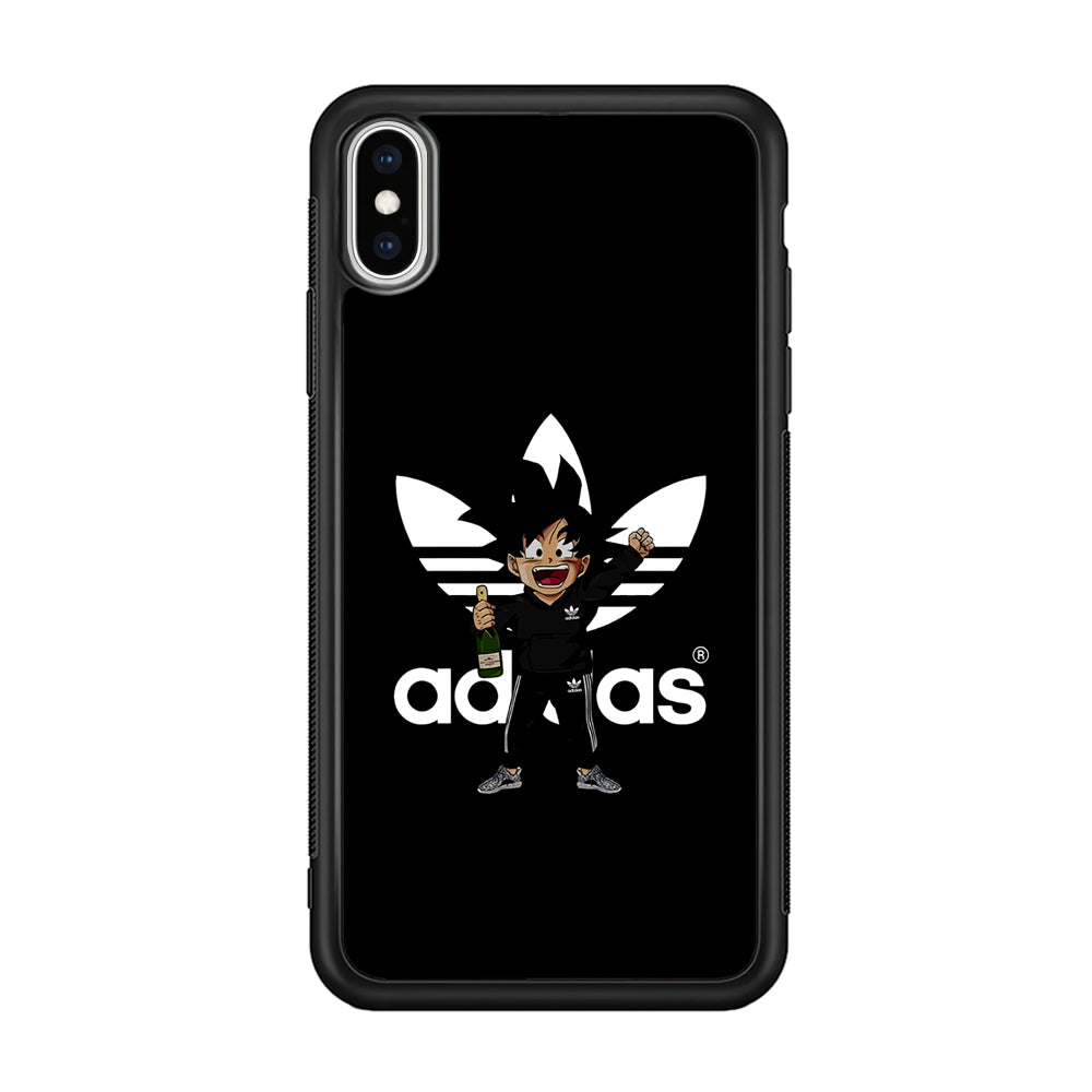 Adidas Son Goku Drink iPhone Xs Max Case-Mobile Phone Case-Altracase