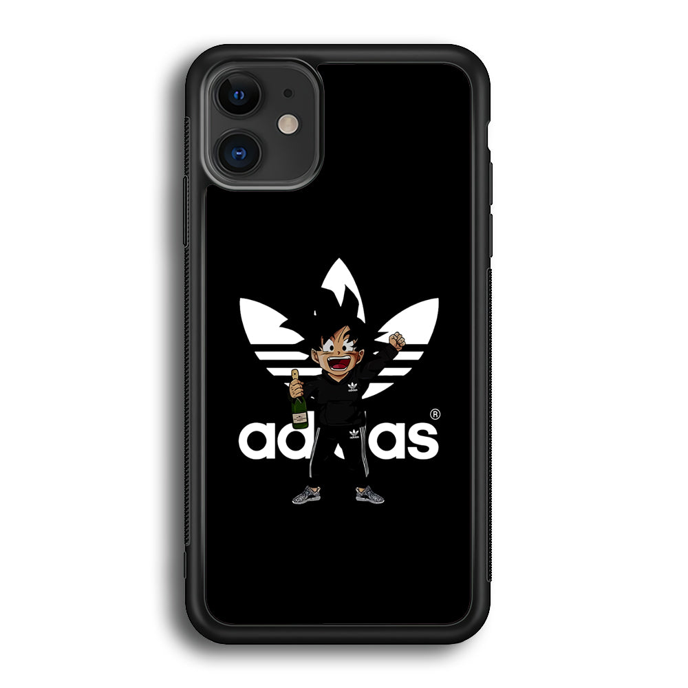 Adidas Son Goku Drink iPhone 12 Case-Mobile Phone Case-Altracase