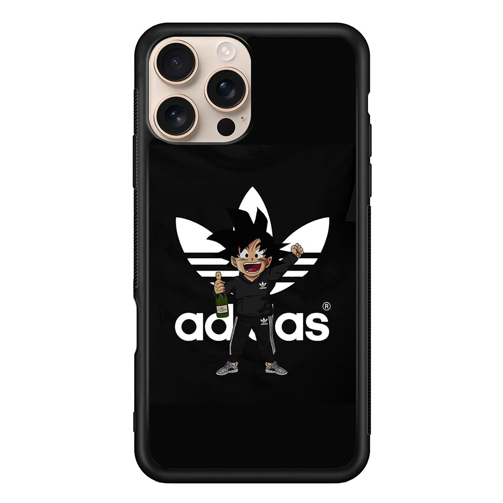 Adidas Son Goku Drink iPhone 16 Pro Max Case - Altracase