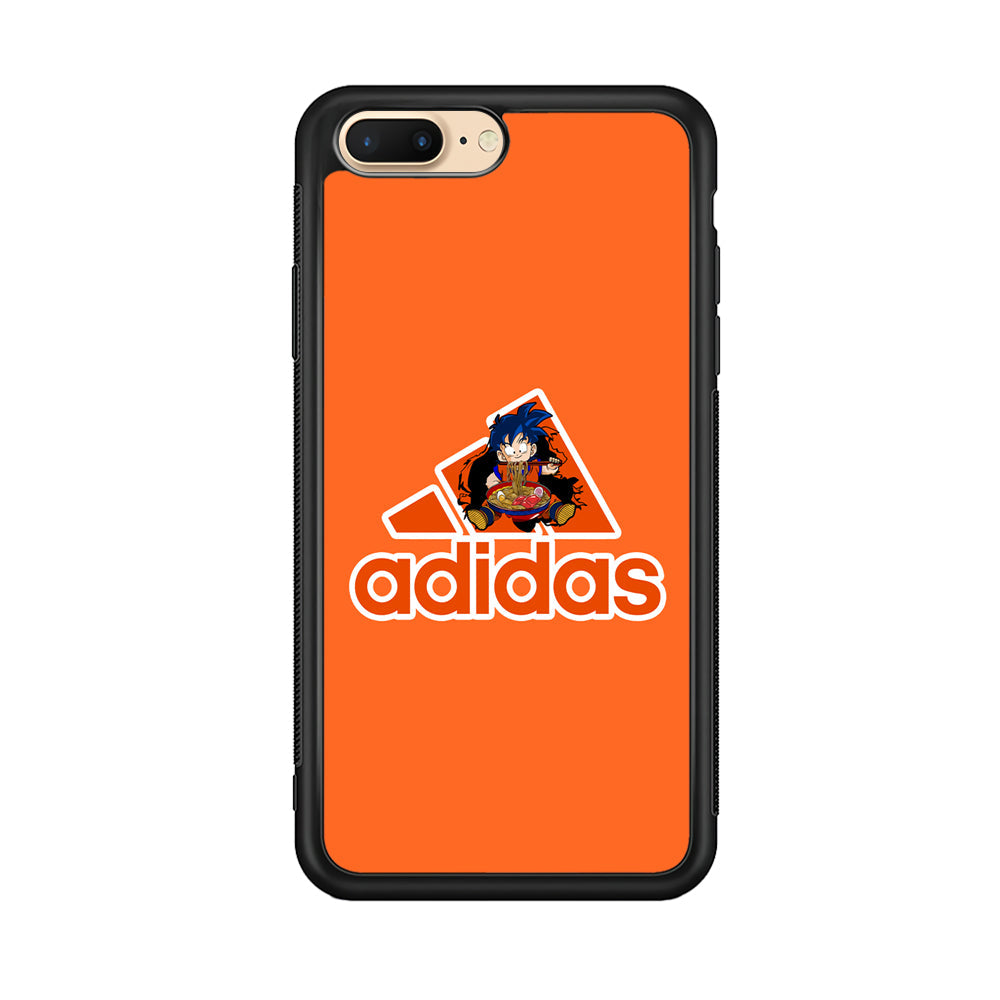 Adidas Son Goku Eats Ramen iPhone 8 Plus Case-Mobile Phone Case-Altracase